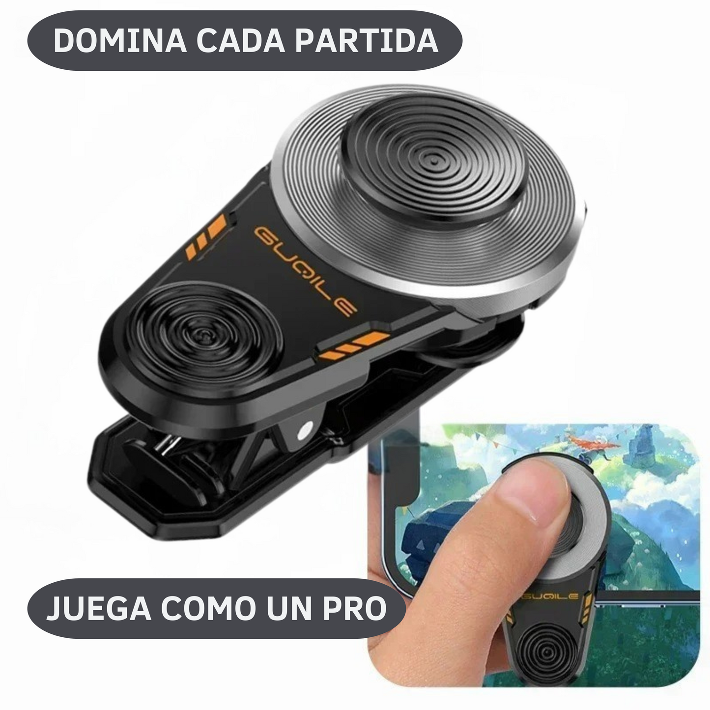 Joytick y Gatillo gamer para celular