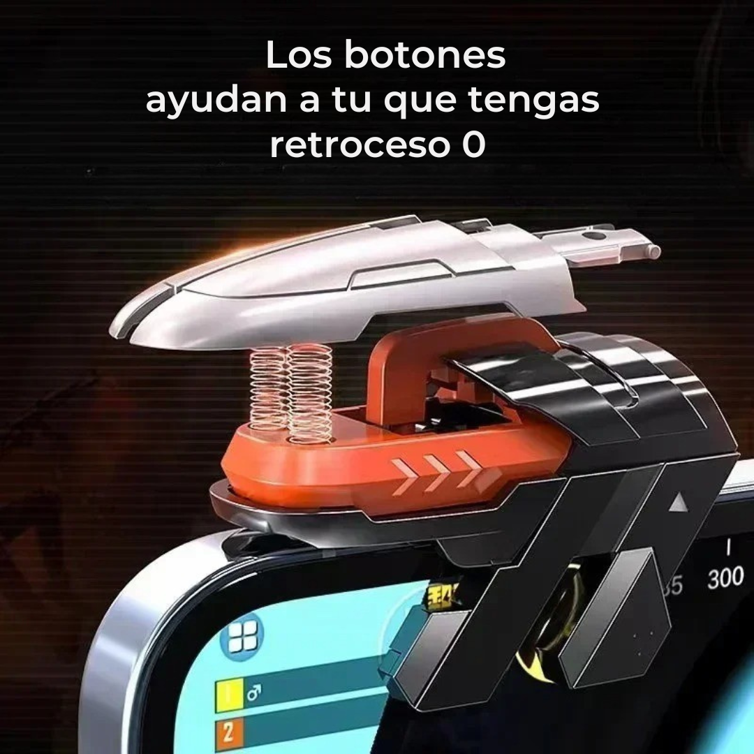 Joytick y Gatillo gamer para celular